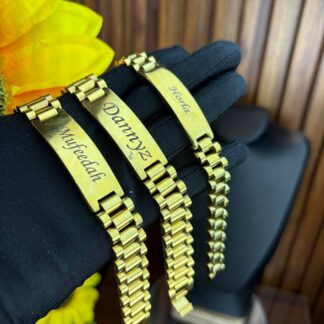 12mm Custom Rolex Bracelet Gold